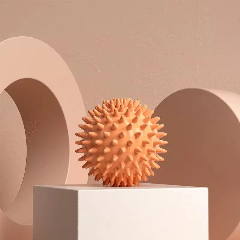 Hedgehog Massage Ball Yoga Fascia Roller for Exercise Fitness Muscle Relaxation Shoulder Neck Leg Plantar Meridian Massage Stick