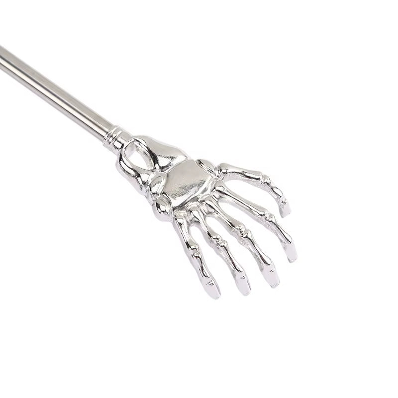1 Piece Extendable Back Scratcher Portable Telescoping Metal Stainless Steel Back Scratchers Hand Massager