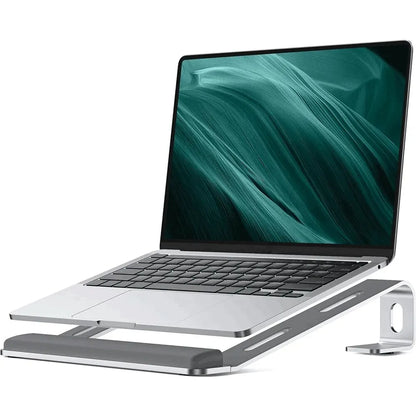 Ergonomic Laptop Stand Aluminum Alloy Laptop Stand Aluminum Portable Laptop Stand for Base with Wrist Pad
