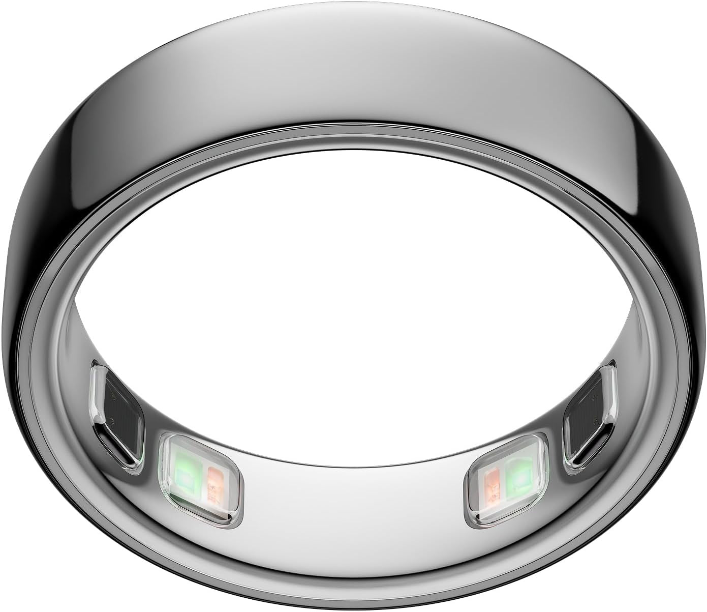 Oura Ring 5 - Silver - Size 11 - World’S Smallest Smart Ring - Sleep, Activity, Women’S Health, AI Advisor, 1 Week of Battery Life, Size before You Buy, Android & Ios Compatible
