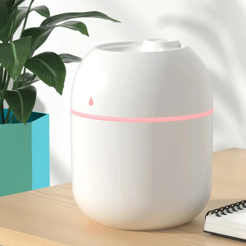 Mini Water Drop USB Air Humidifier Portable Mute Desktop Atomizer for Home Office Bedroom