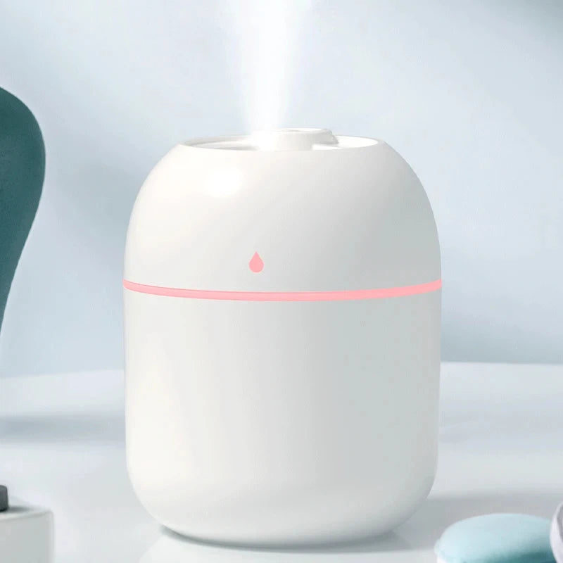 Mini Water Drop USB Air Humidifier Portable Mute Desktop Atomizer for Home Office Bedroom