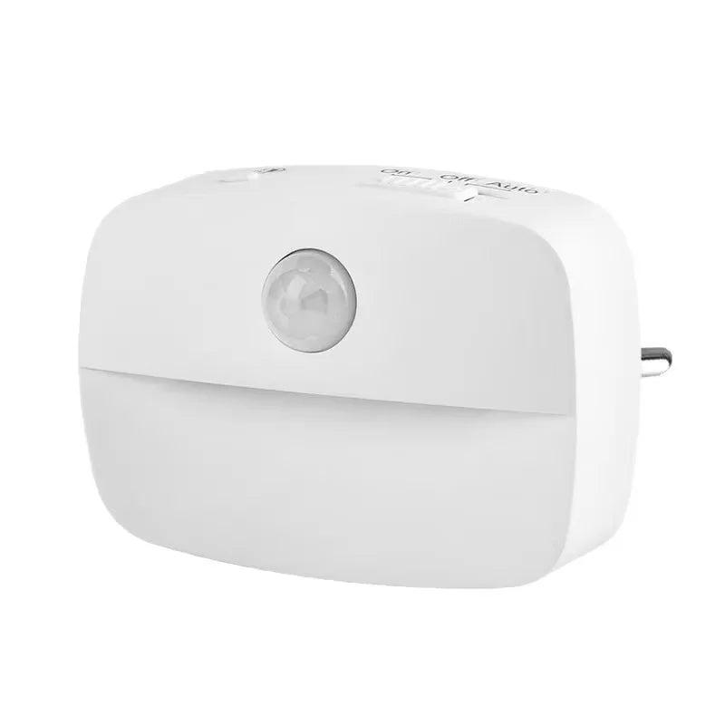 LED Night Light EU Plug in Smart Motion Sensor Light 220V Wall Lamp for Home Aisle WC Hallway Stair Kitchen Bedroom Night Lamp