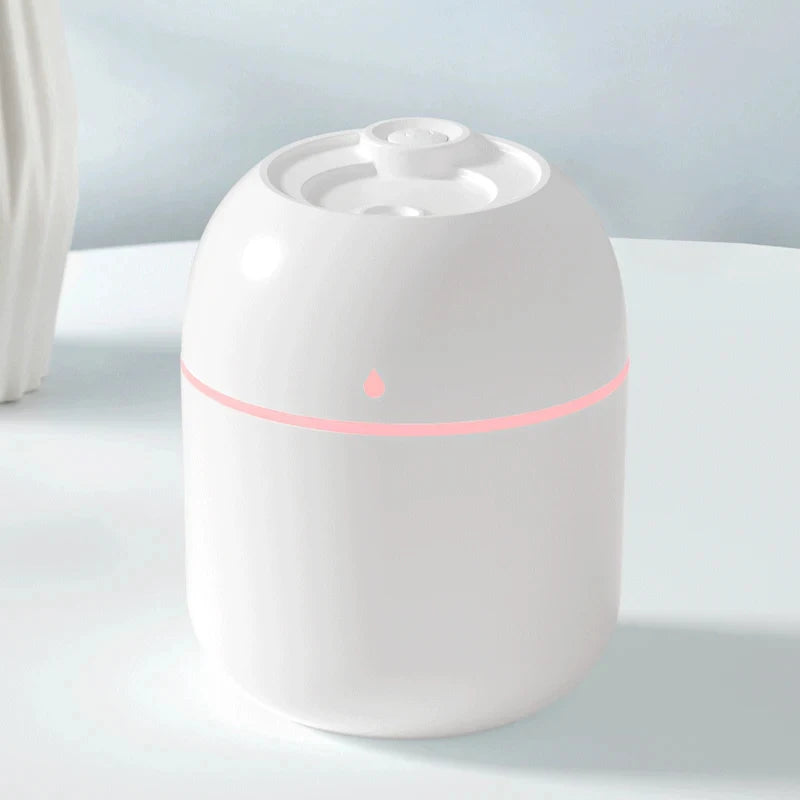 Mini Water Drop USB Air Humidifier Portable Mute Desktop Atomizer for Home Office Bedroom