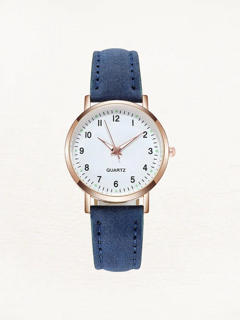 Women’S round Dial Watch | Minimalist Quartz Watch