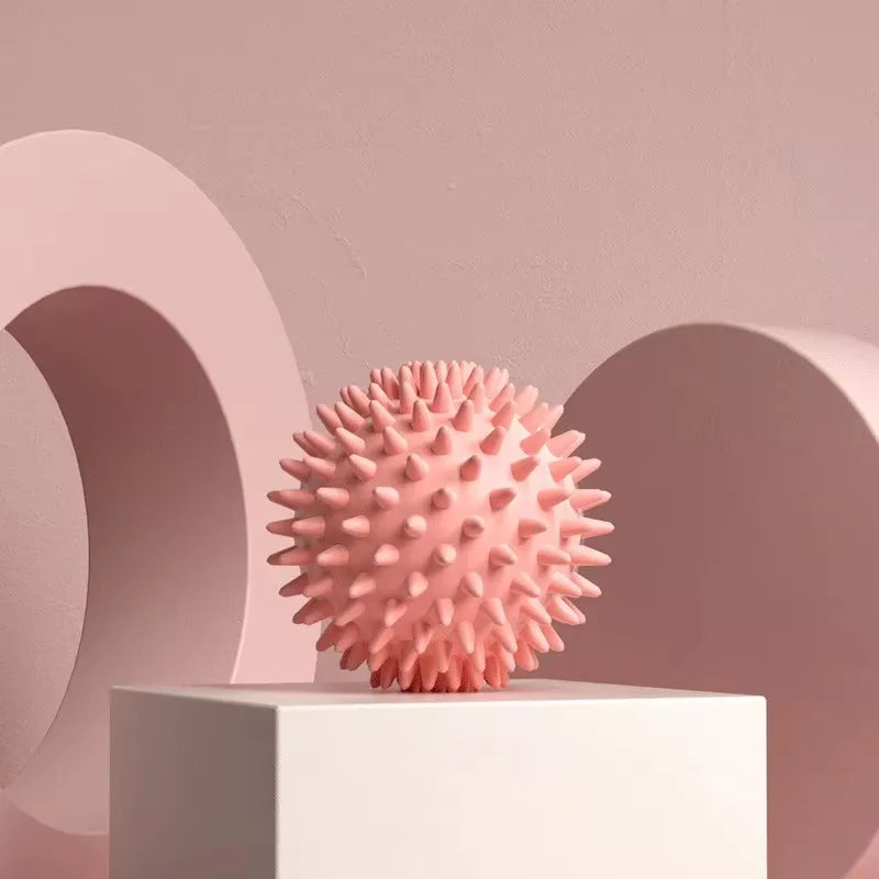 Hedgehog Massage Ball Yoga Fascia Roller for Exercise Fitness Muscle Relaxation Shoulder Neck Leg Plantar Meridian Massage Stick