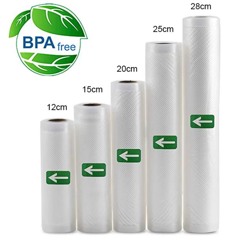 Sous Vide Roll Bags for Vacuum Packing Machine Packaging Food Storage Vacuum Bags for Vacuum Sealer