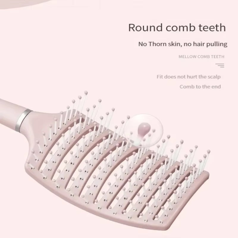 Hairbrush Air Cushion Comb Fluffy Anti-Hair Loss Massage Hair Brush for All Hair Types for Long Thick Thin Curly Natural Hair