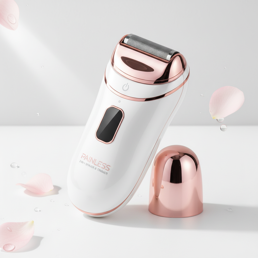 Painless 2-in-1 Women's Shaver & Trimmer - product shot